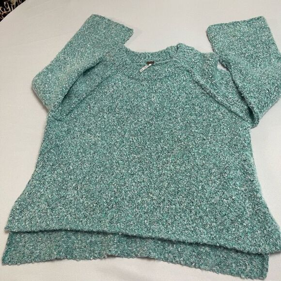 Free People Light Blue Sweater Size XS - Picture 3 of 10